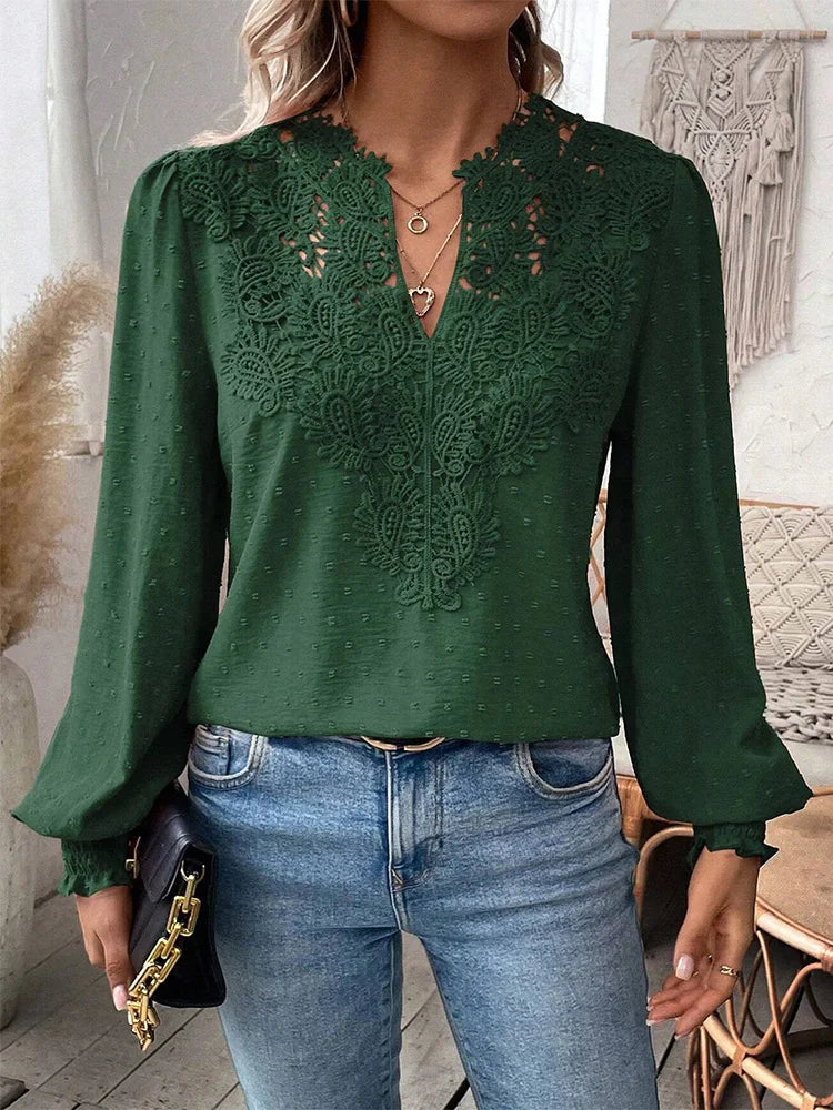 Charlene | Elegante camicetta con dettagli graziosi