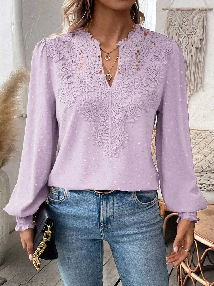Charlene | Elegante camicetta con dettagli graziosi